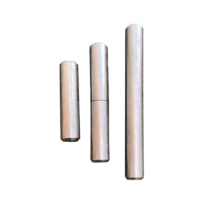 Bisagra tubular de acero inoxidable de alta resistencia, ideal para puertas y portones. Resistente a la corrosión y fácil de instalar en proyectos metálicos.