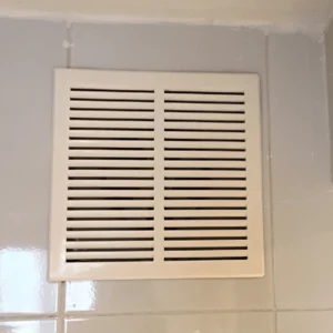 Rejilla de ventilación de plástico ABS Blanco y Varias medidas