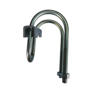 Soporte antisísmico doble U SSB0303 (Fig. 1000) en acero galvanizado, certificado UL para tuberías de 1" a 6". Ideal para sistemas contra incendios.